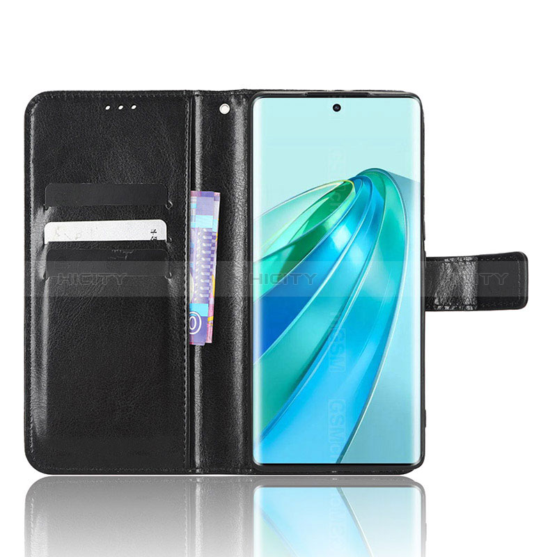 Funda de Cuero Cartera con Soporte Carcasa BY5 para Huawei Honor X9a 5G