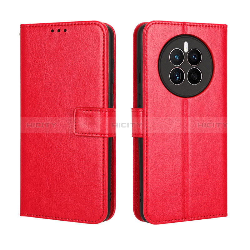 Funda de Cuero Cartera con Soporte Carcasa BY5 para Huawei Mate 50E