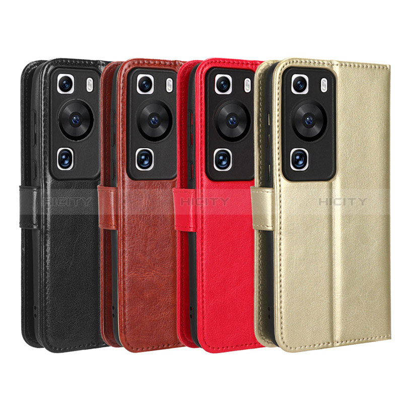 Funda de Cuero Cartera con Soporte Carcasa BY5 para Huawei P60