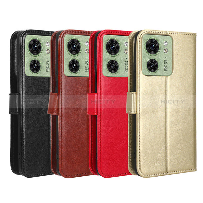 Funda de Cuero Cartera con Soporte Carcasa BY5 para Motorola Moto Edge (2023) 5G