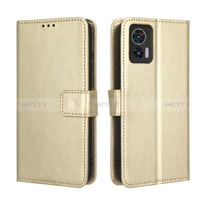 Funda de Cuero Cartera con Soporte Carcasa BY5 para Motorola Moto Edge 30 Neo 5G