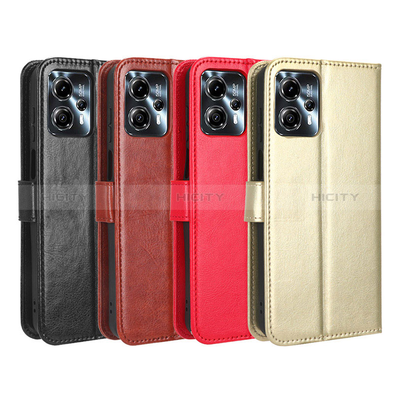 Funda de Cuero Cartera con Soporte Carcasa BY5 para Motorola Moto G23