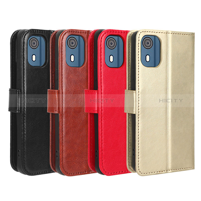 Funda de Cuero Cartera con Soporte Carcasa BY5 para Nokia C02