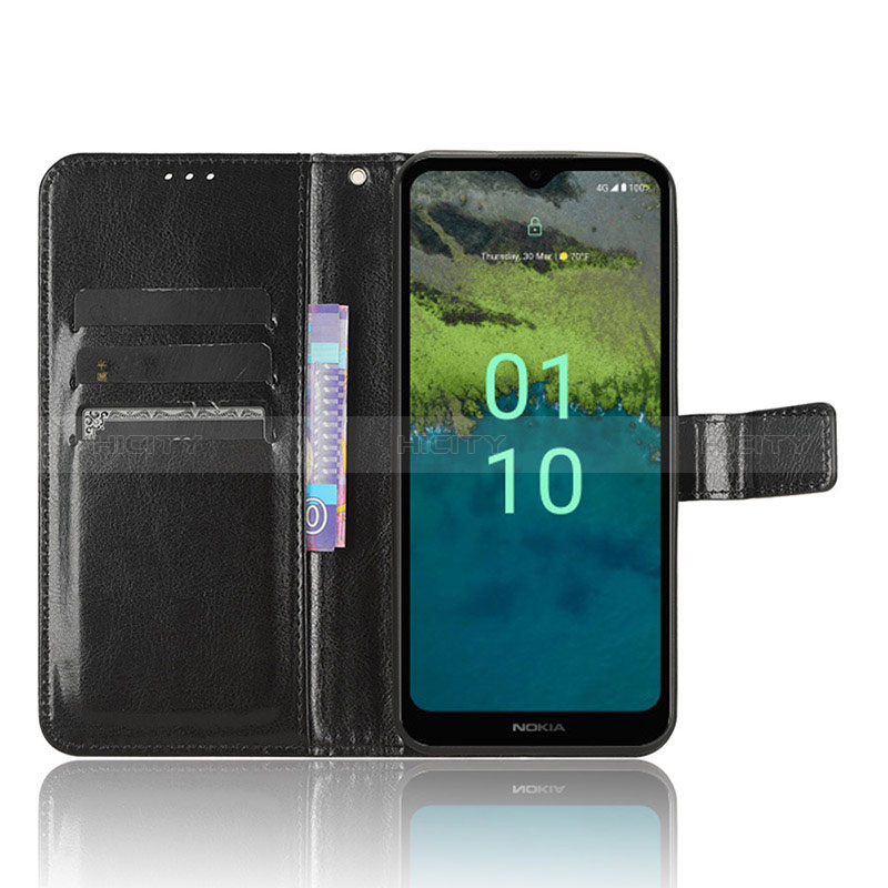 Funda de Cuero Cartera con Soporte Carcasa BY5 para Nokia C110