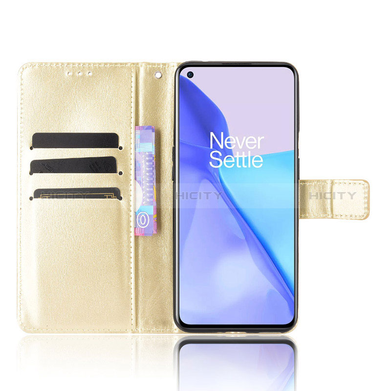 Funda de Cuero Cartera con Soporte Carcasa BY5 para OnePlus 9 5G