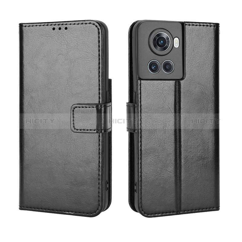 Funda de Cuero Cartera con Soporte Carcasa BY5 para OnePlus Ace 5G Negro