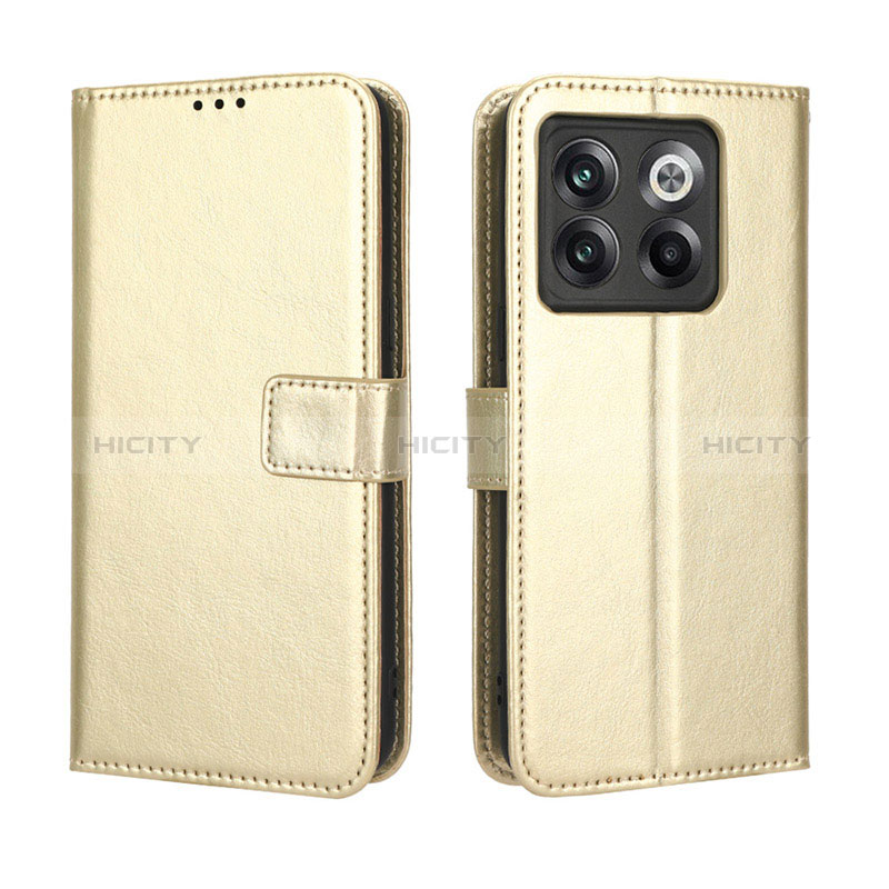 Funda de Cuero Cartera con Soporte Carcasa BY5 para OnePlus Ace Pro 5G Oro