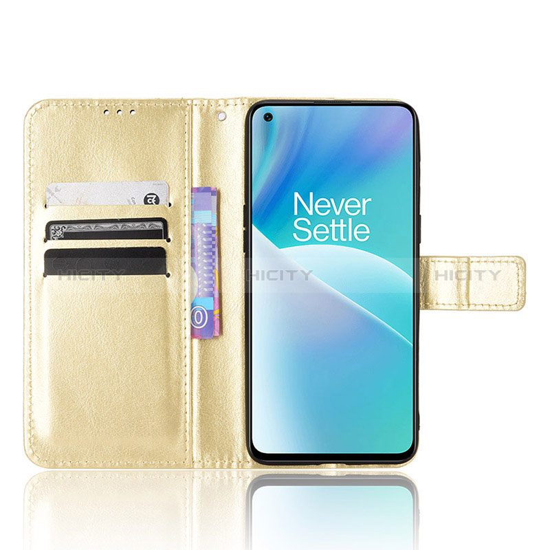 Funda de Cuero Cartera con Soporte Carcasa BY5 para OnePlus Nord 2T 5G