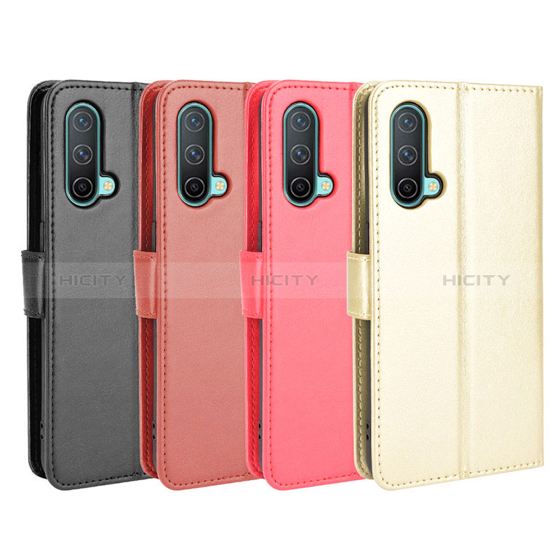 Funda de Cuero Cartera con Soporte Carcasa BY5 para OnePlus Nord CE 5G