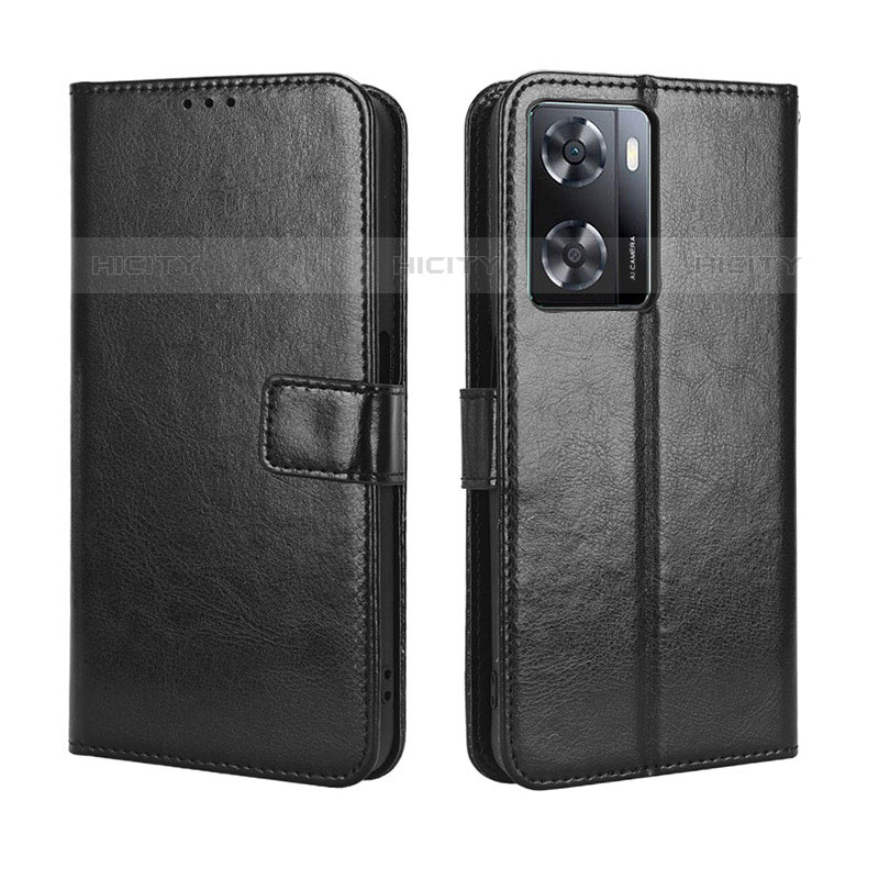 Funda de Cuero Cartera con Soporte Carcasa BY5 para OnePlus Nord N20 SE Negro