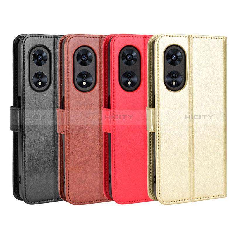 Funda de Cuero Cartera con Soporte Carcasa BY5 para Oppo A1 Pro 5G