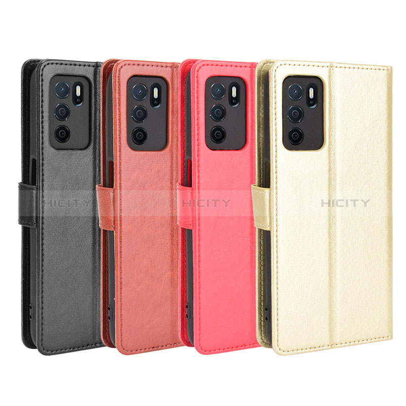 Funda de Cuero Cartera con Soporte Carcasa BY5 para Oppo A54s