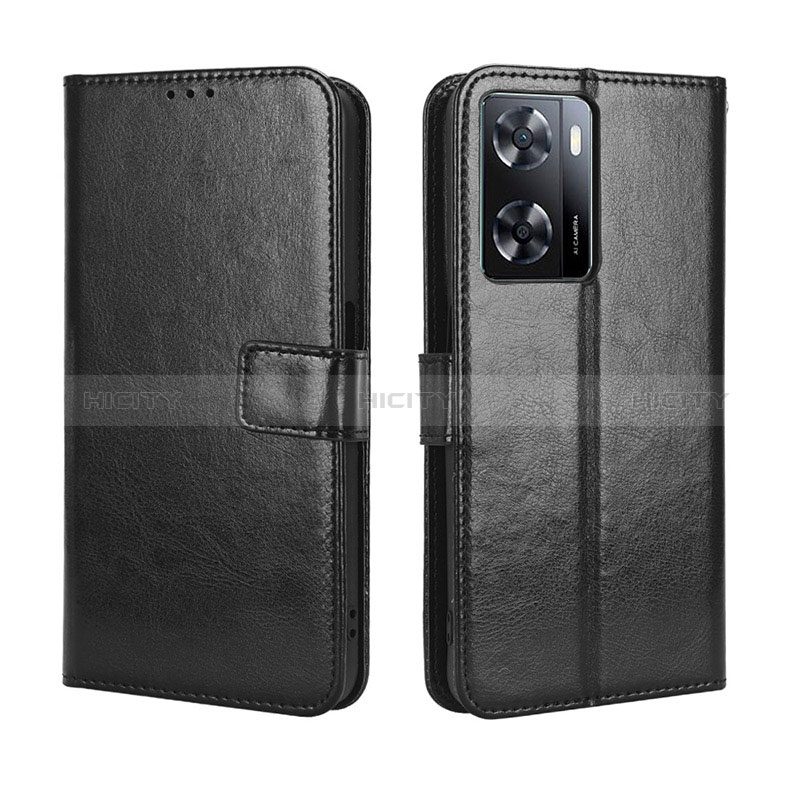 Funda de Cuero Cartera con Soporte Carcasa BY5 para Oppo A57e