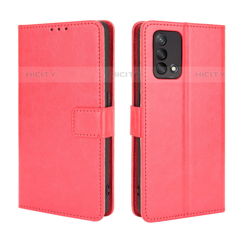 Funda de Cuero Cartera con Soporte Carcasa BY5 para Oppo Reno6 Lite