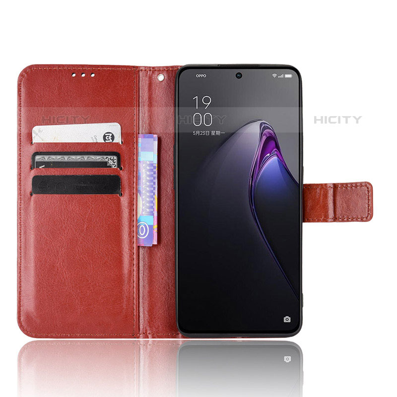 Funda de Cuero Cartera con Soporte Carcasa BY5 para Oppo Reno8 5G