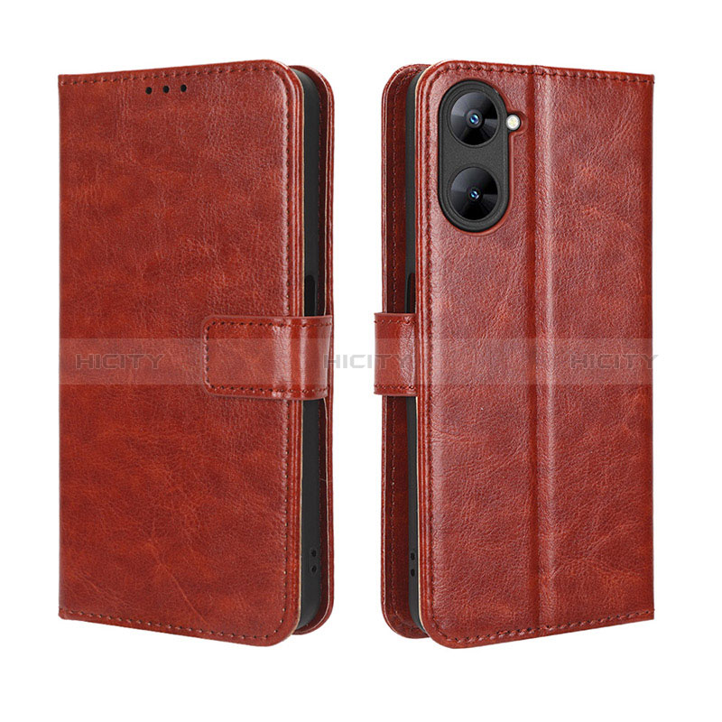 Funda de Cuero Cartera con Soporte Carcasa BY5 para Realme 10S 5G