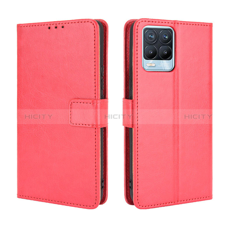 Funda de Cuero Cartera con Soporte Carcasa BY5 para Realme 8 4G