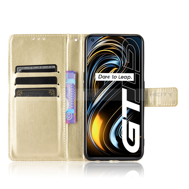 Funda de Cuero Cartera con Soporte Carcasa BY5 para Realme GT Neo 5G