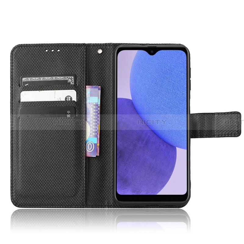 Funda de Cuero Cartera con Soporte Carcasa BY5 para Samsung Galaxy A23s