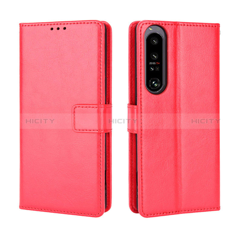 Funda de Cuero Cartera con Soporte Carcasa BY5 para Sony Xperia 1 IV