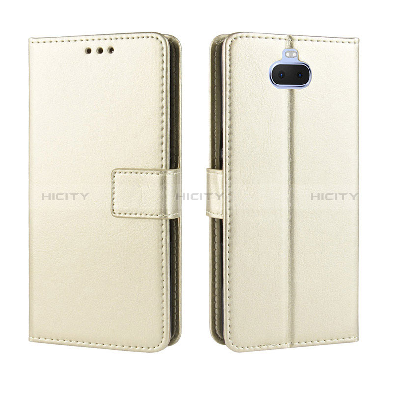 Funda de Cuero Cartera con Soporte Carcasa BY5 para Sony Xperia 10