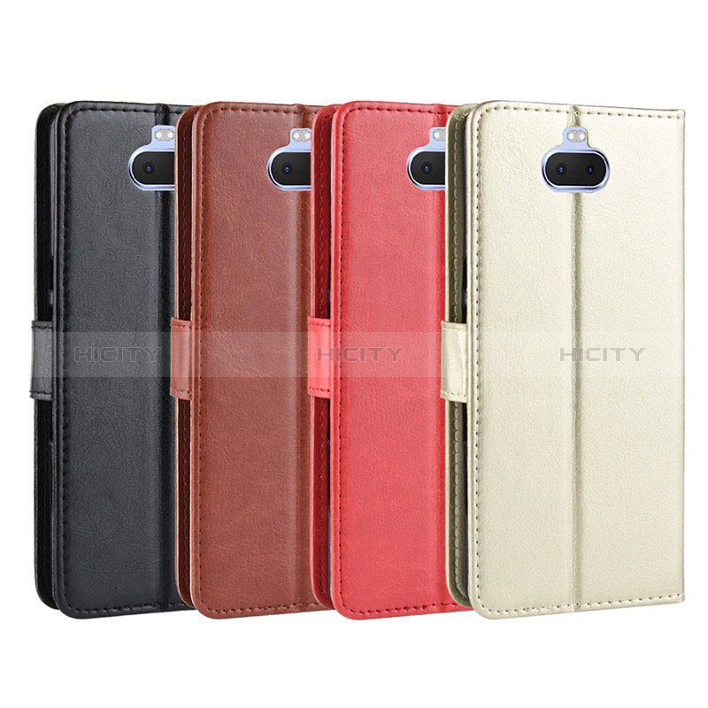 Funda de Cuero Cartera con Soporte Carcasa BY5 para Sony Xperia 10 Plus