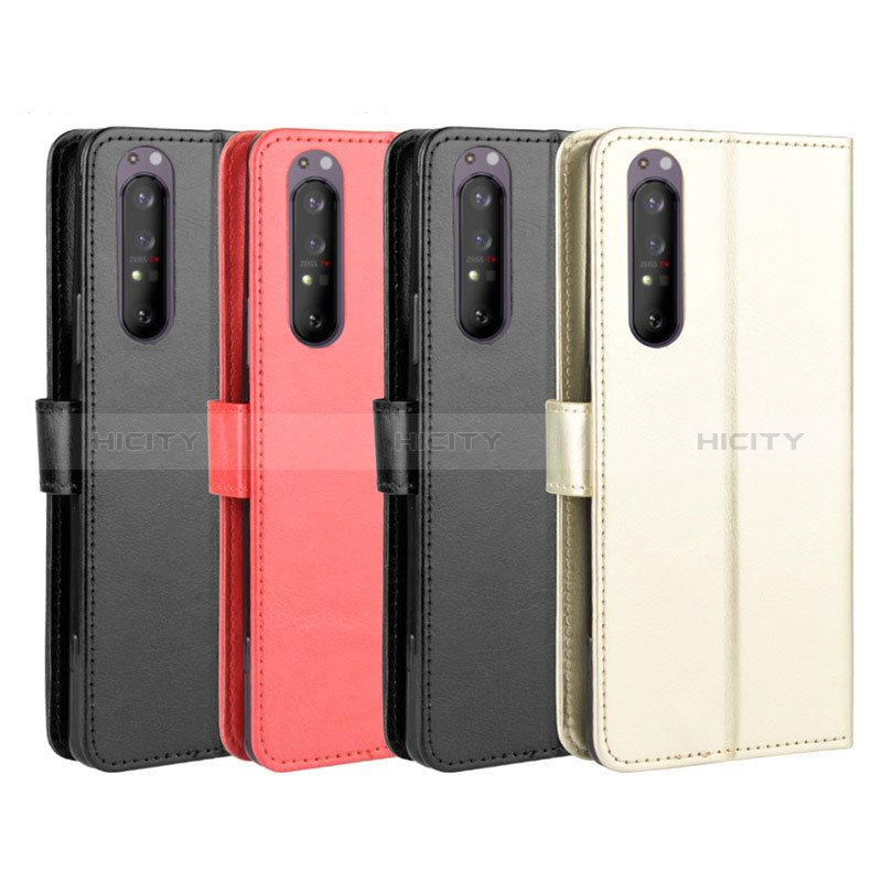 Funda de Cuero Cartera con Soporte Carcasa BY5 para Sony Xperia 5 II