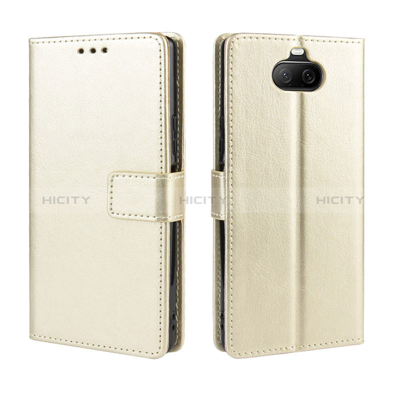 Funda de Cuero Cartera con Soporte Carcasa BY5 para Sony Xperia 8