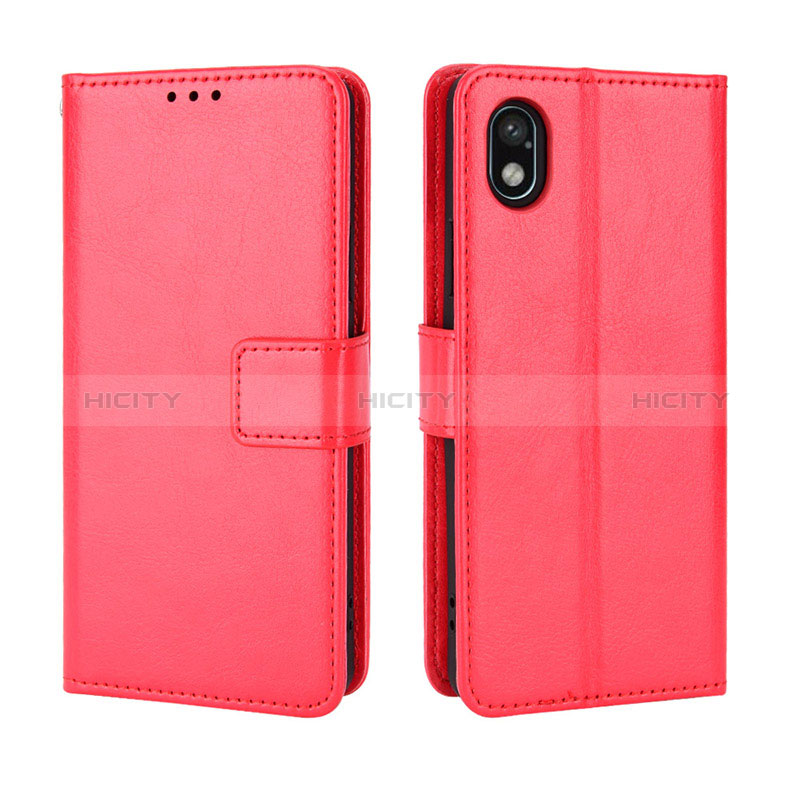 Funda de Cuero Cartera con Soporte Carcasa BY5 para Sony Xperia Ace III SO-53C