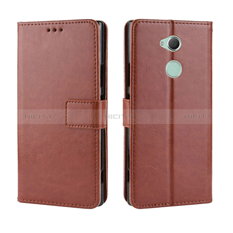 Funda de Cuero Cartera con Soporte Carcasa BY5 para Sony Xperia XA2 Ultra