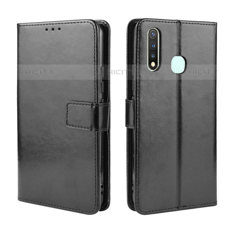 Funda de Cuero Cartera con Soporte Carcasa BY5 para Vivo iQOO U3 4G