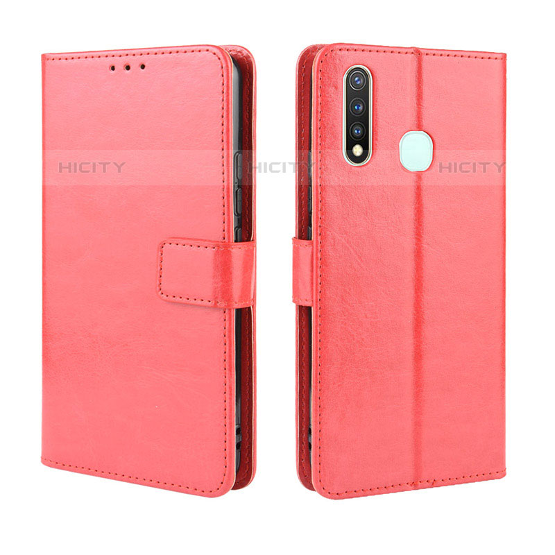 Funda de Cuero Cartera con Soporte Carcasa BY5 para Vivo iQOO U3 4G