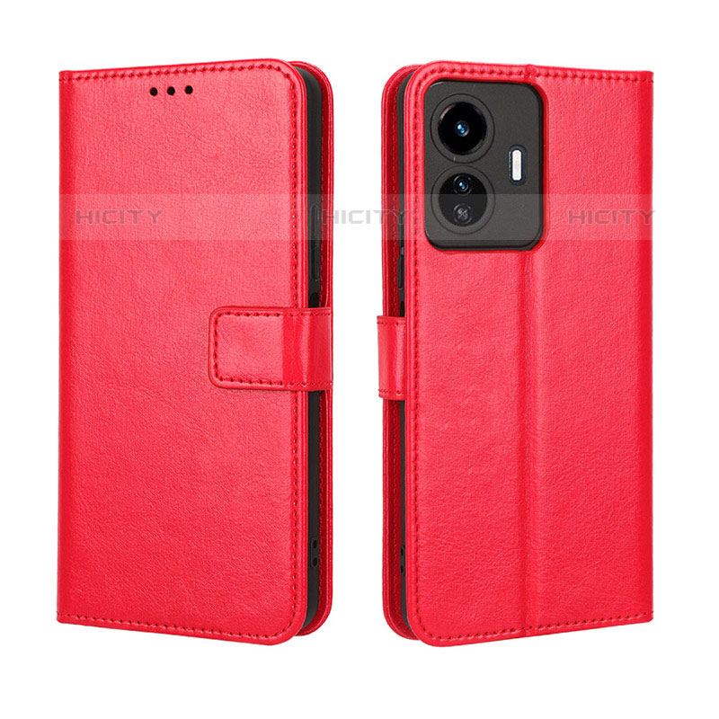 Funda de Cuero Cartera con Soporte Carcasa BY5 para Vivo iQOO Z6 Lite 5G