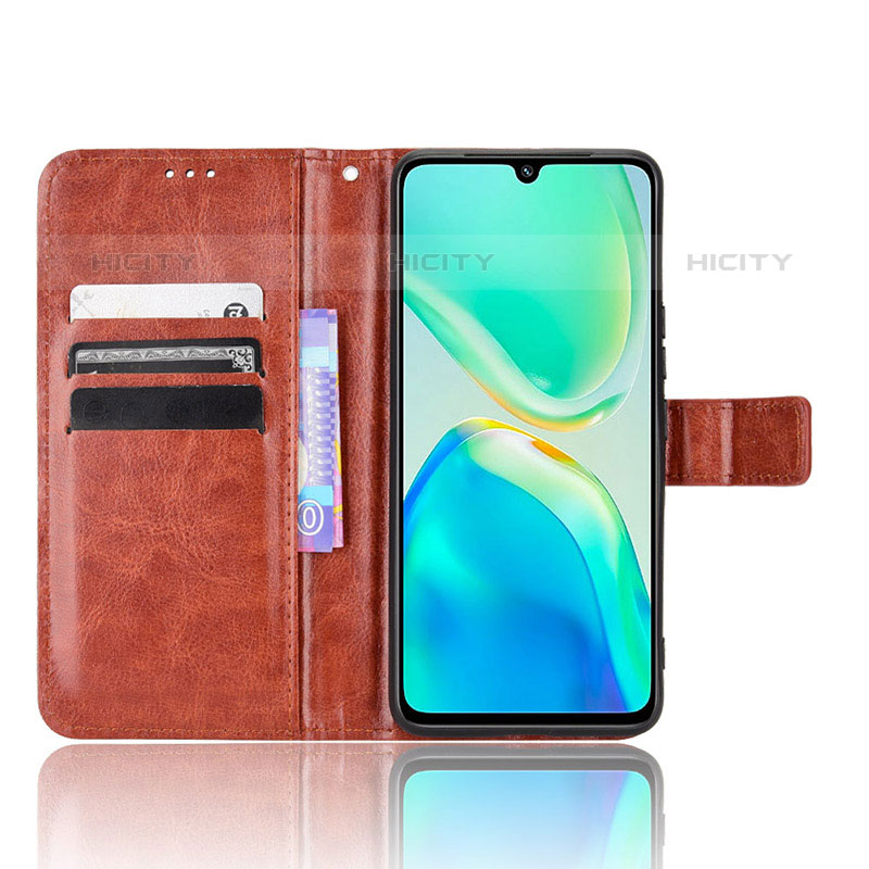 Funda de Cuero Cartera con Soporte Carcasa BY5 para Vivo iQOO Z6 Pro 5G