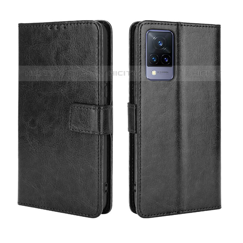 Funda de Cuero Cartera con Soporte Carcasa BY5 para Vivo V21s 5G