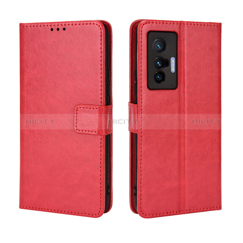 Funda de Cuero Cartera con Soporte Carcasa BY5 para Vivo X70t