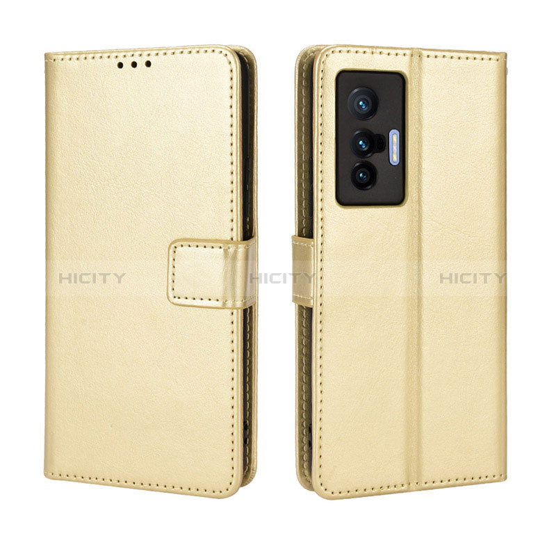 Funda de Cuero Cartera con Soporte Carcasa BY5 para Vivo X70t