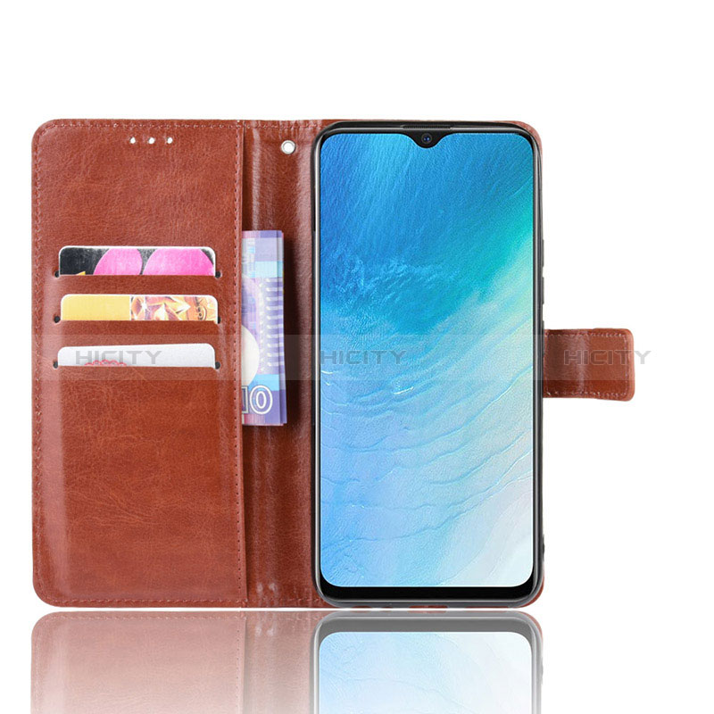 Funda de Cuero Cartera con Soporte Carcasa BY5 para Vivo Y5s