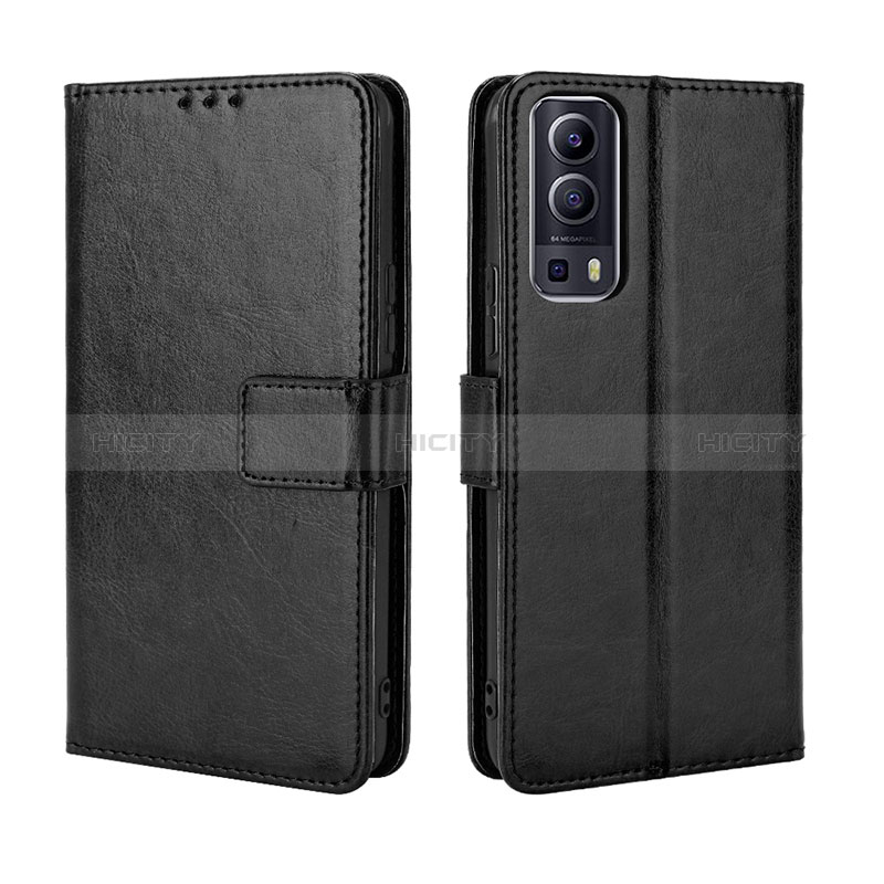 Funda de Cuero Cartera con Soporte Carcasa BY5 para Vivo Y75s 5G