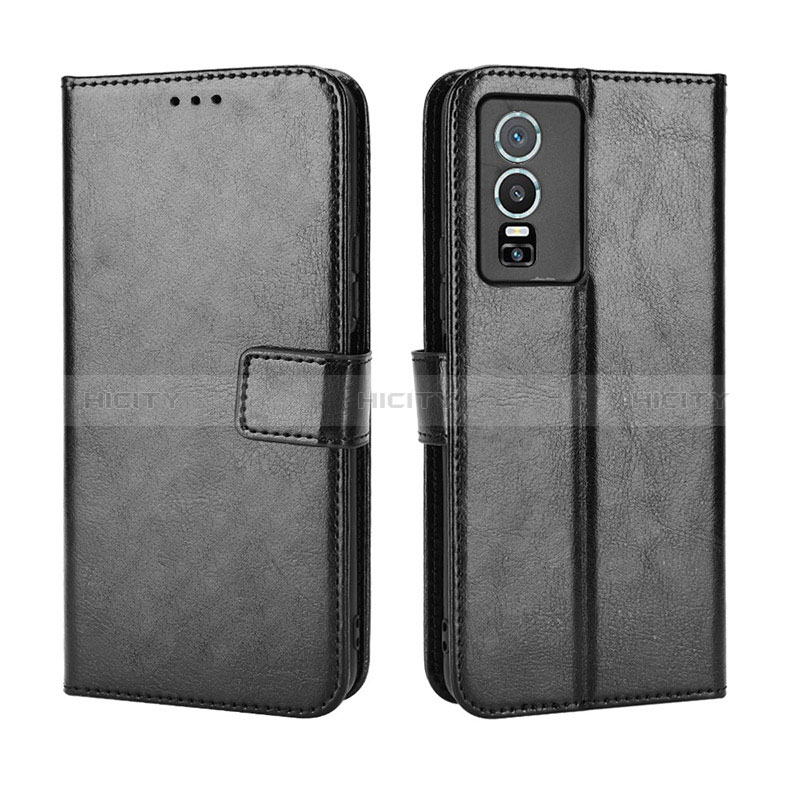 Funda de Cuero Cartera con Soporte Carcasa BY5 para Vivo Y76 5G