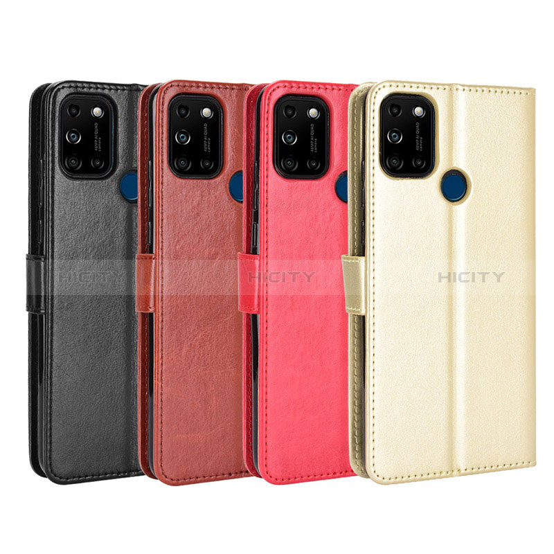 Funda de Cuero Cartera con Soporte Carcasa BY5 para Wiko View5 Plus