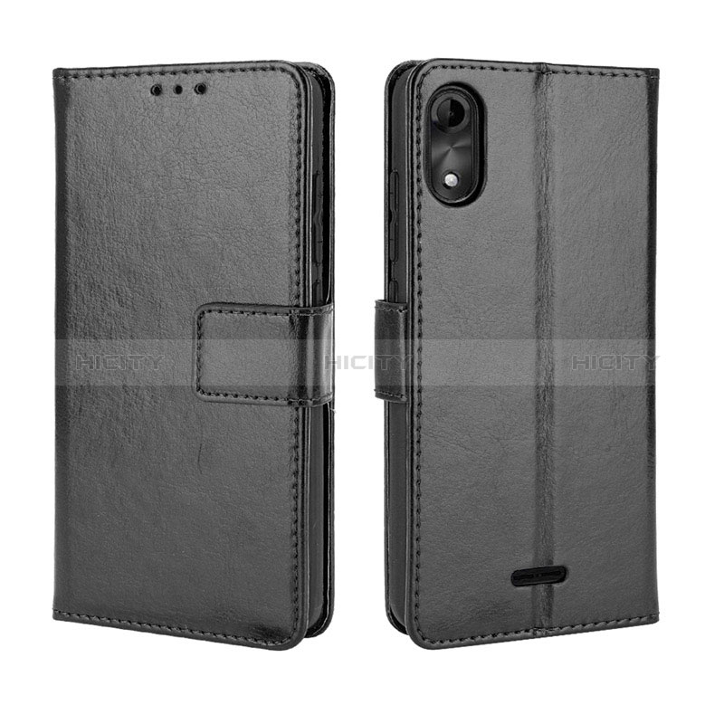 Funda de Cuero Cartera con Soporte Carcasa BY5 para Wiko Y51