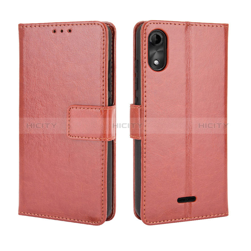 Funda de Cuero Cartera con Soporte Carcasa BY5 para Wiko Y51