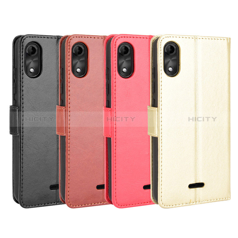 Funda de Cuero Cartera con Soporte Carcasa BY5 para Wiko Y51