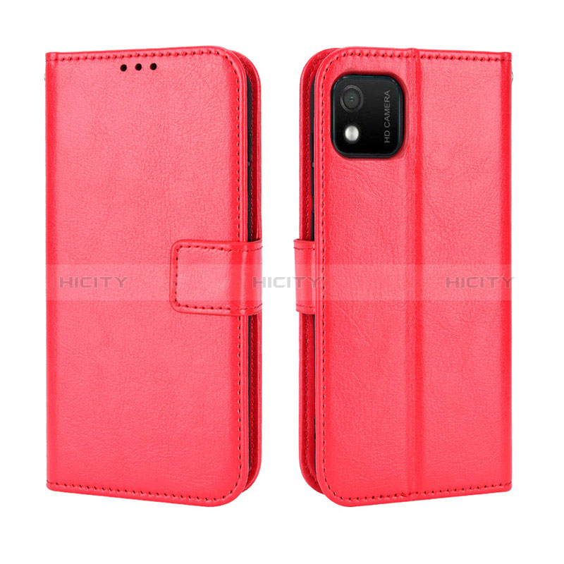 Funda de Cuero Cartera con Soporte Carcasa BY5 para Wiko Y52