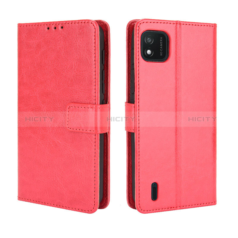 Funda de Cuero Cartera con Soporte Carcasa BY5 para Wiko Y62