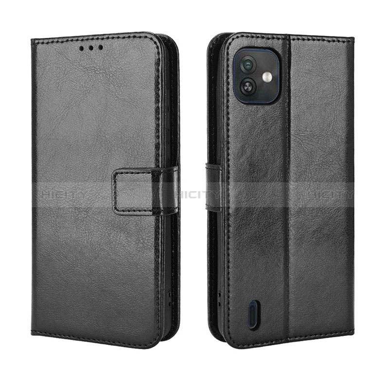 Funda de Cuero Cartera con Soporte Carcasa BY5 para Wiko Y82