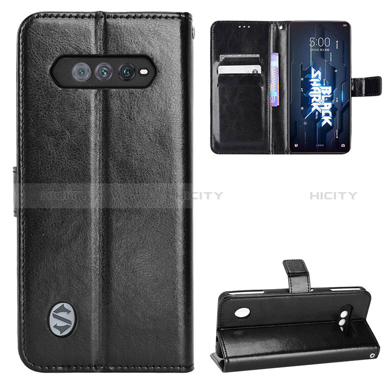 Funda de Cuero Cartera con Soporte Carcasa BY5 para Xiaomi Black Shark 4S 5G