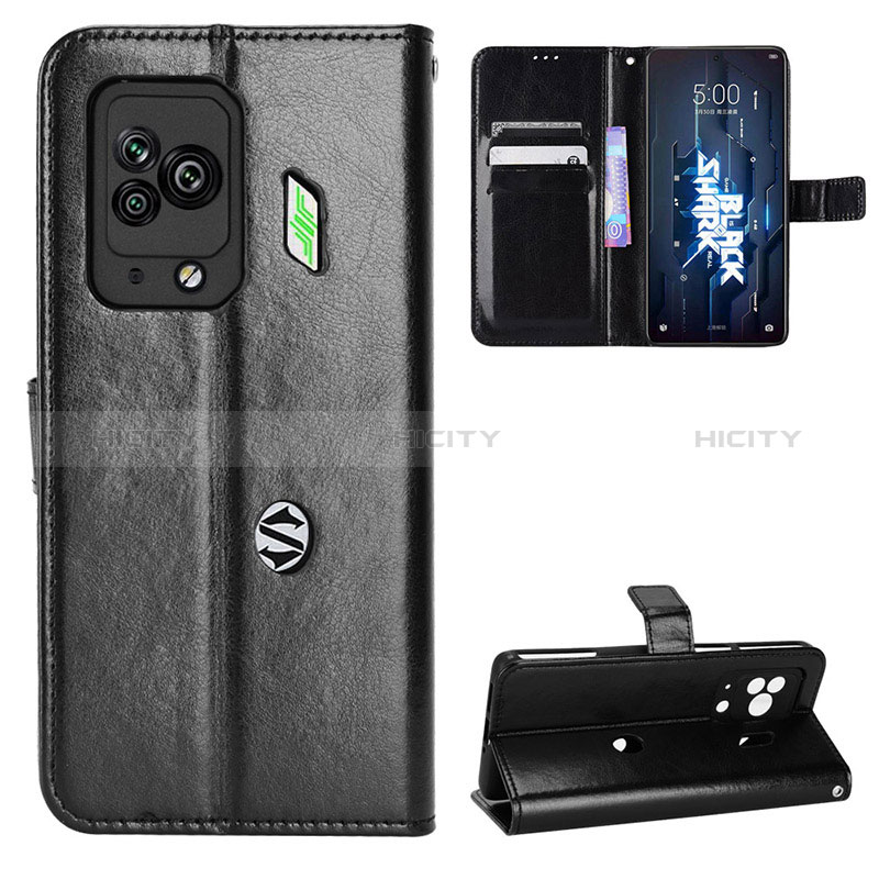 Funda de Cuero Cartera con Soporte Carcasa BY5 para Xiaomi Black Shark 5 Pro 5G