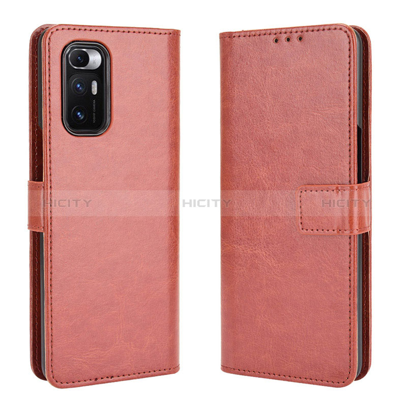 Funda de Cuero Cartera con Soporte Carcasa BY5 para Xiaomi Mix Fold 5G Marron